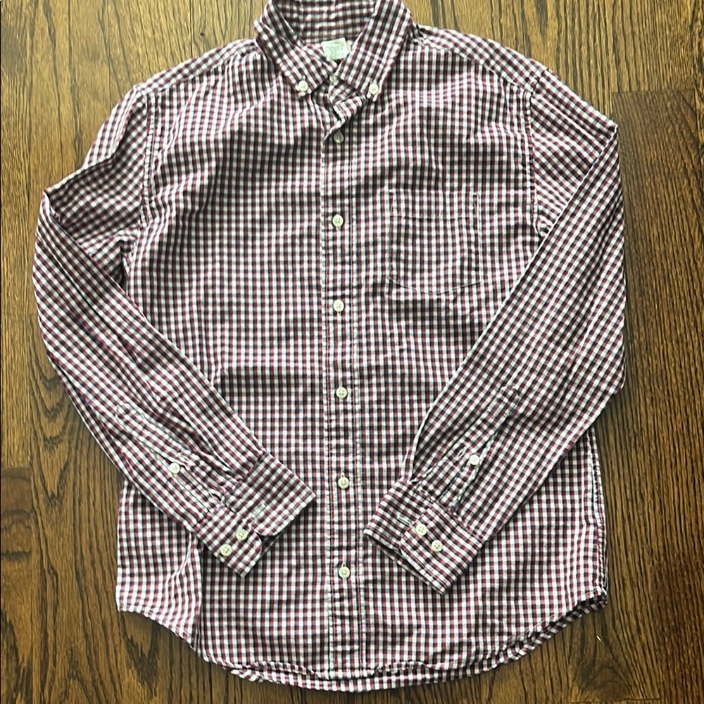 Boys jcrew Crewcuts button down shirt size 14